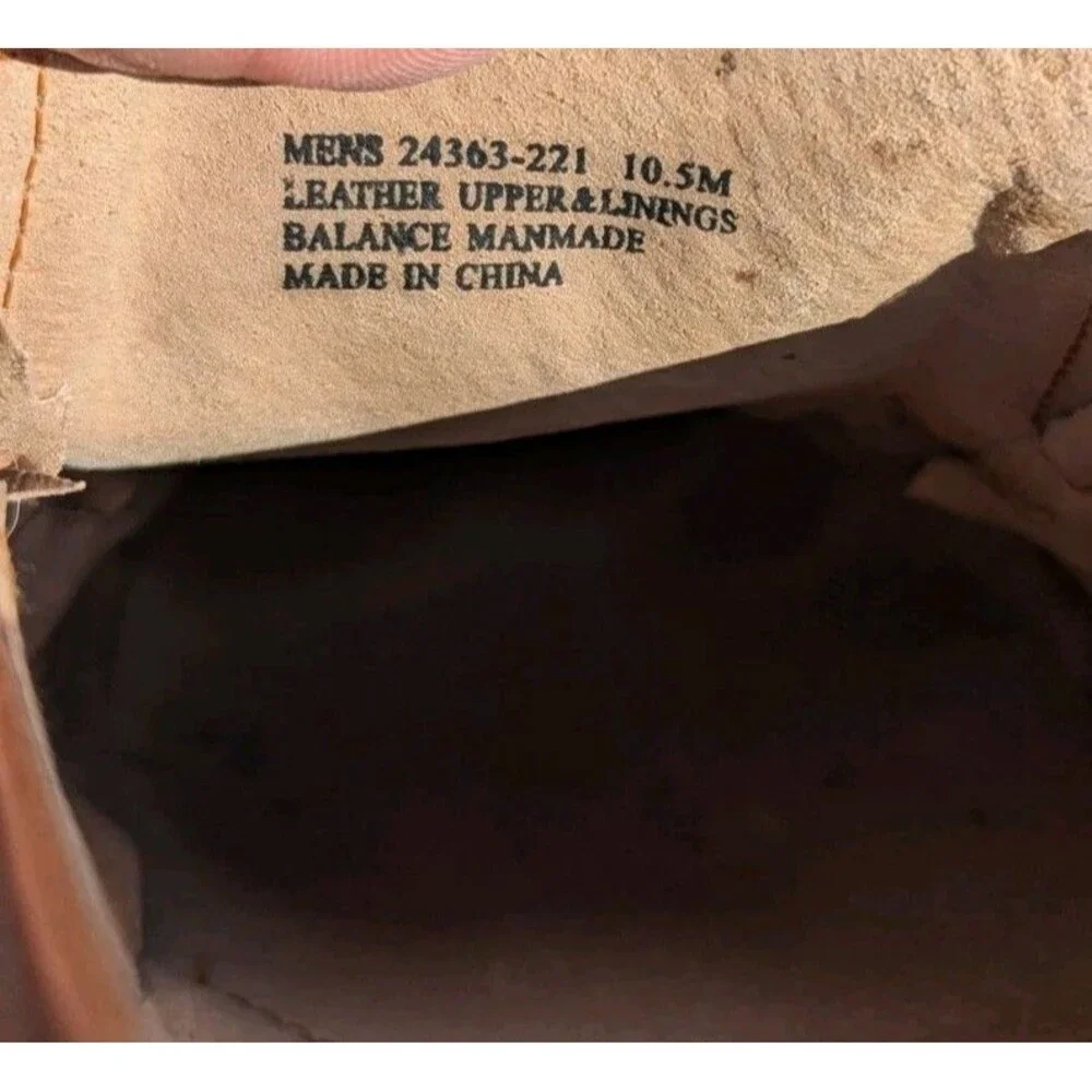 Old Money Quiet Luxury Stacy Adams Danton Cognac‎ Leather Loafers Men's 10.5